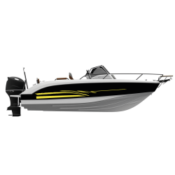 Deco racing pour bateau