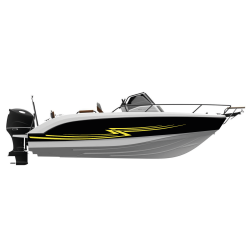 Deco racing pour bateau