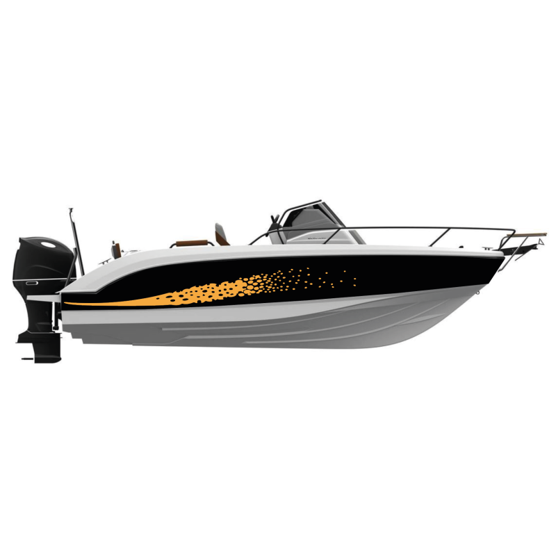 Deco racing pour bateau