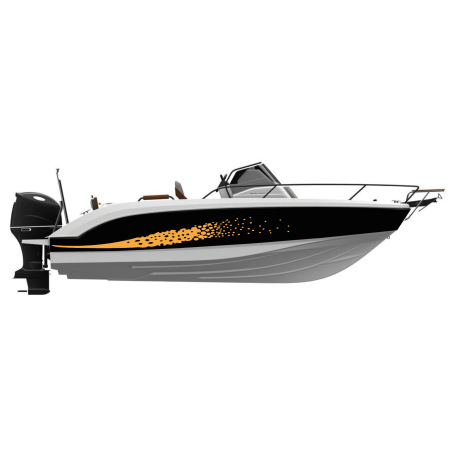 Deco racing pour bateau