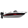 Deco racing pour bateau