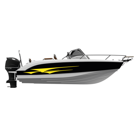 Deco racing pour bateau