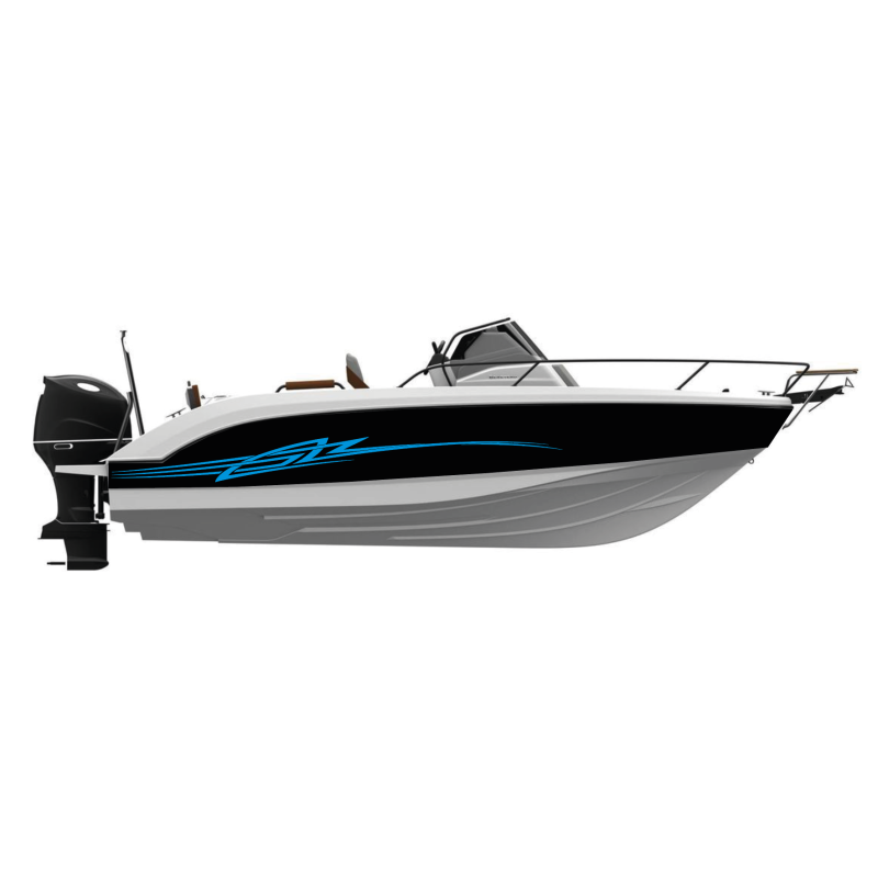 Deco racing pour bateau