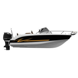 Deco racing pour bateau