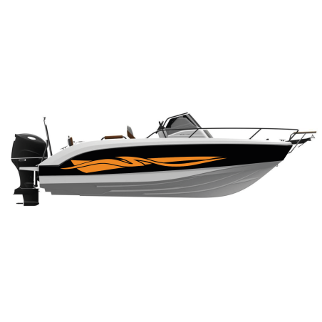 Deco racing pour bateau