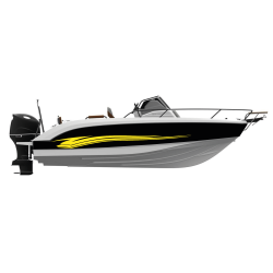Deco racing pour bateau