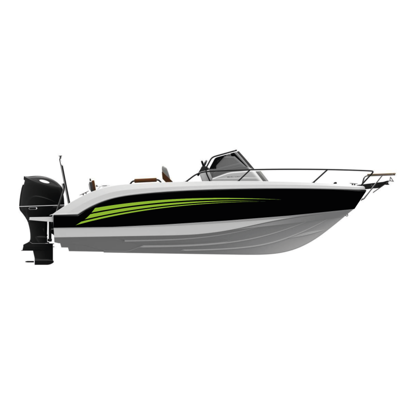 Deco racing pour bateau