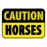 Caution Horses